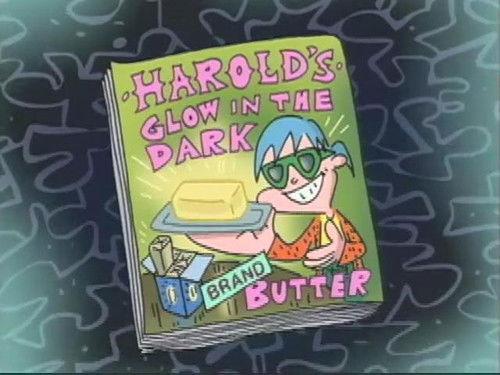 KaBlam! Season 2 Episode 4 - Harold's Glow-in-the-Dark Brand Butter