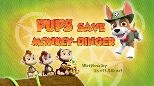 PAW Patrol Season 4 Episode 9 - Pups Save Monkey-Dinger