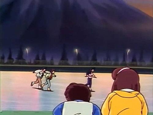 Maison Ikkoku Season 2 Episode 20 - Race for Kyoko! Skating Rink is Love's Battleground