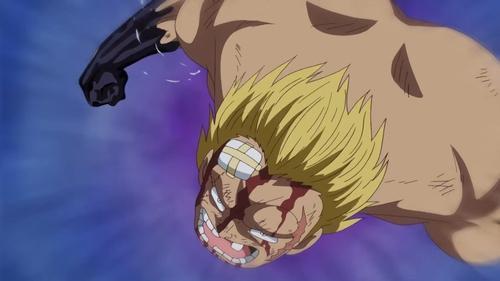 One Piece Season 17 Episode 711 - The Man's Pride! Bellamy's Last Charge!