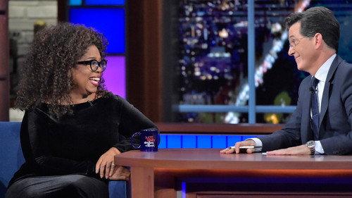 The Late Show with Stephen Colbert Season 1 Episode 28 - Oprah Winfrey, Joseph Fink, Jeffrey Cranor, Judith Hill