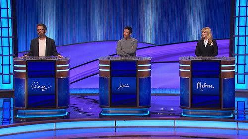 Celebrity Jeopardy! Season 1 Episode 7 - Quarterfinal #6: Ray Romano, Joel Kim Booster and Melissa Rauch