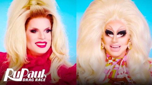 The Pit Stop Season 12 Episode 15 - The Pit Stop S13 E16 | Trixie Mattel & Katya Vibe to the Grand Finale 🤣 RuPaul's Drag Race