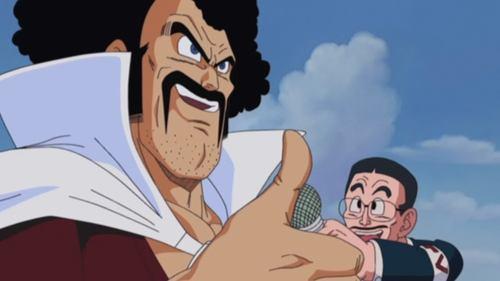 Dragon Ball Z Kai Season 4 Episode 10 - Hercule Takes the Stage! The Curtain Rises on the Cell Games!