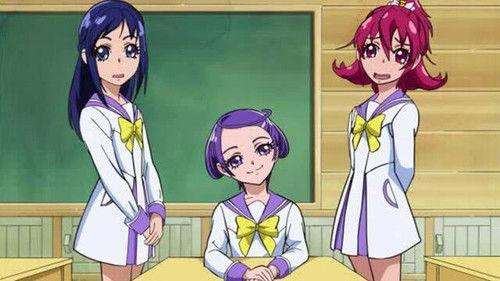 Glitter Force Doki Doki Season 1 Episode 10 - The Transfer Student is a National Super Idol!!