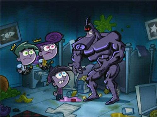 The Fairly OddParents Season 3 Episode 8 - The Crimson Chin Meets Mighty Mom and Dyno Dad!