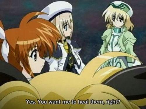 Magical Girl Lyrical Nanoha Season 2 Episode 12 - Night's End, Journey's End