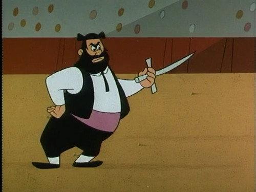 Popeye the Sailor Season 1 Episode 8 - Bullfighter Bully