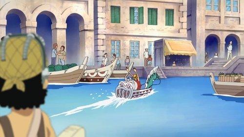 One Piece Season 8 Episode 230 - Adventure in the City On the Water! Head to the Mammoth Shipbuilding Plant!