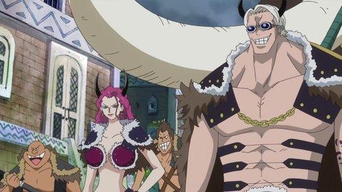 One Piece Season 18 Episode 757 - An Incoming Threat - Jack of the Beasts Pirates!