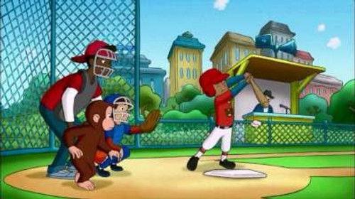 Curious George Season 5 Episode 13 - George's Home Run