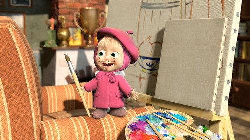 Masha and the Bear Season 2 Episode 1 - Picture Perfect