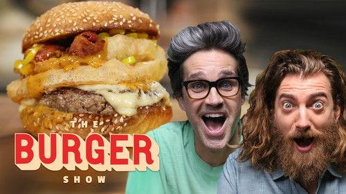 The Burger Show Season 8 Episode 1 - Rhett and Link Taste Test Fast-Food Burger Mashups