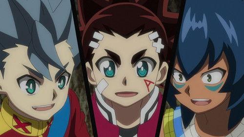 Beyblade Burst Season 3 Episode 24 - Achilles vs Xcalius!