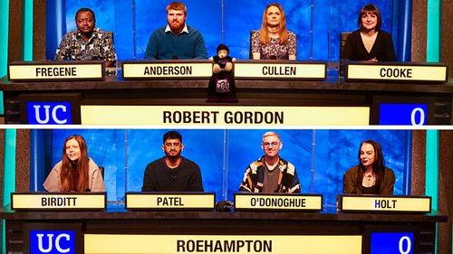 University Challenge Season 52 Episode 14 - Robert Gordon v Roehampton