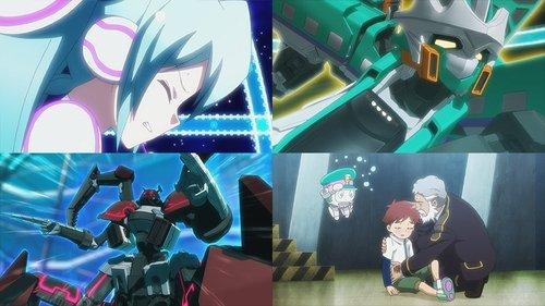 Shinkansen Henkei Robo Shinkalion: THE ANIMATION Season 1 Episode 16 - Explosion!! Miku and Hayato's Double Turnstile Sword