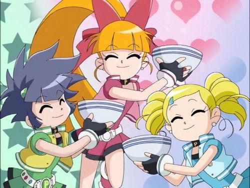 Powerpuff Girls Z Season 1 Episode 15 - The Targeted Fashion Show! / The Man! The Ramen Monster!