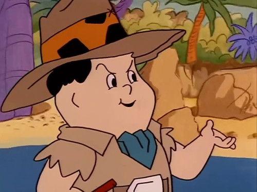 The Flintstone Kids Season 1 Episode 31 - Monster from the Tar Pits