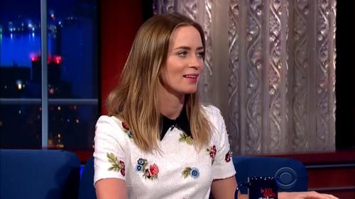 The Late Show with Stephen Colbert Season 1 Episode 5 - Emily Blunt, Justice Stephen Breyer, The Dead Weather