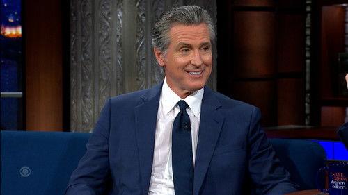 The Late Show with Stephen Colbert Season 11 Episode 12 - Gov. Gavin Newsom, Priscilla Presley
