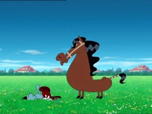 Oggy and the Cockroaches Season 3 Episode 25 - Horse Ride