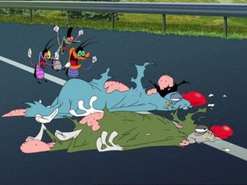 Oggy and the Cockroaches Season 3 Episode 4 - Abandoned Cockroaches