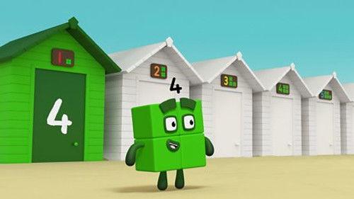 Numberblocks Season 7 Episode 2 - Friendly Fours' Beach Day