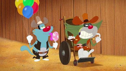 Oggy and the Cockroaches Season 5 Episode 9 - RodeOggy