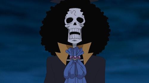 One Piece Season 10 Episode 337 - Plunging into the Devil’s Sea! The Mysterious Skeleton Floating in the Fog!