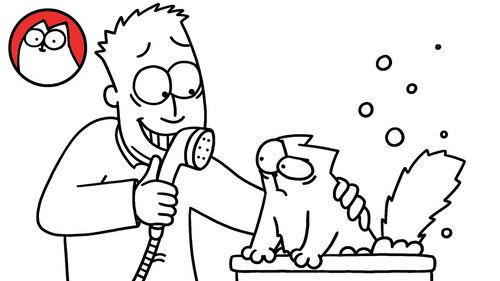 Simon's Cat Season 12 Episode 4 - Missing Cat (1): Bathtime