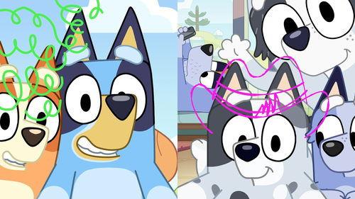 Bluey Season 3 Episode 24 - Faceytalk