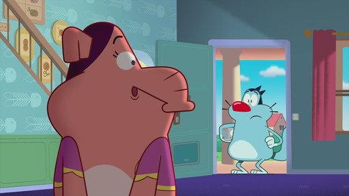 Oggy and the Cockroaches Season 8 Episode 12 - Ding-Dong