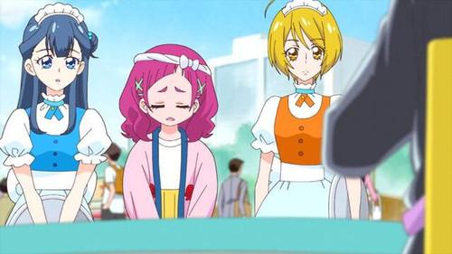 HUG! Pretty Cure Season 1 Episode 10 - Unbelievable! A Waitress Is Very Busy!