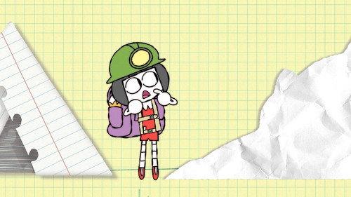 Doodle Girl Season 1 Episode 25 - Crumpled Cliff