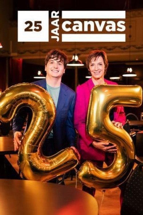 25 jaar Canvas poster