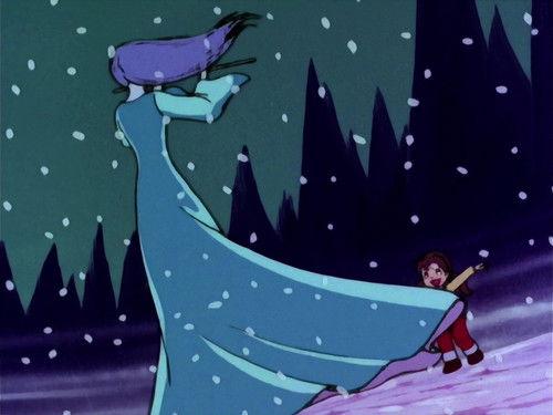 Steel Jeeg Season 1 Episode 10 - The Snow Woman Who Escaped from a Picture Book