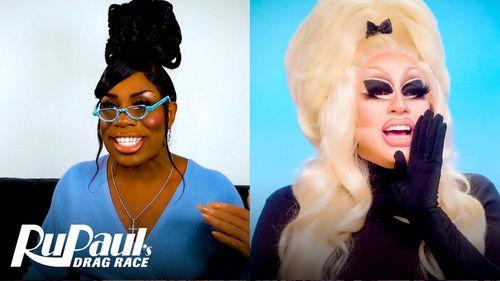 The Pit Stop Season 12 Episode 12 - The Pit Stop S13 E12 | Trixie Mattel & Monét X Change Fire Up A Roast | RuPaul's Drag Race