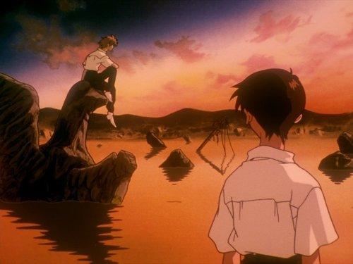 Neon Genesis Evangelion Season 1 Episode 24 - The Beginning and the End, or 'Knockin' on Heaven's Door'