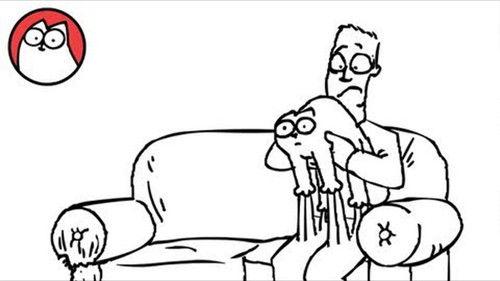 Simon's Cat Season 1 Episode 3 - TV Dinner