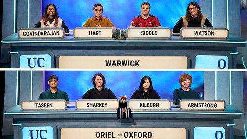University Challenge Season 54 Episode 24 - Warwick v Oriel College, Oxford