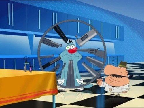 Oggy and the Cockroaches Season 3 Episode 18 - The Fugitive