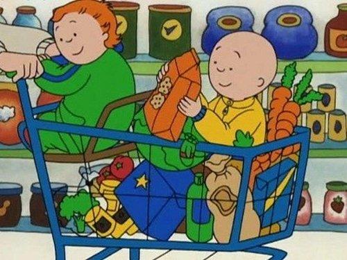 Caillou Season 1 Episode 13 - Caillou Goes Shopping