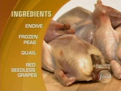 Chopped Season 1 Episode 7 - Quail, Arctic Char, Beer