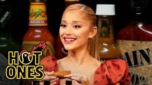 Hot Ones Season 24 Episode 12 - Ariana Grande Hits a High Note While Eating Spicy Wings