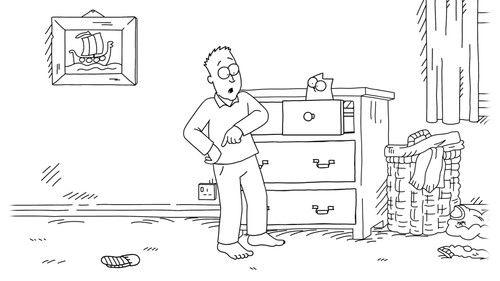 Simon's Cat Season 16 Episode 2 - Luck of the Drawer