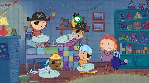 Peg + Cat Season 1 Episode 4 - The Sleepover Problem