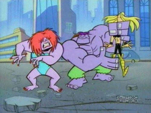 Dexter's Laboratory Season 1 Episode 26 - The Justice Friends: Krunk's Date