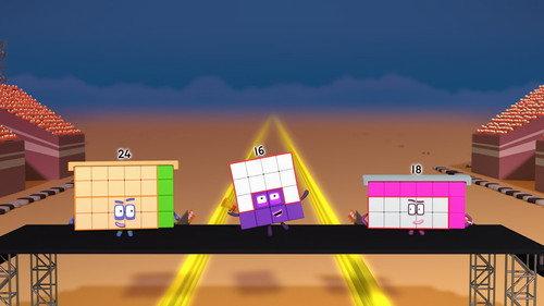 Numberblocks Season 5 Episode 12 - Rectangle Racers