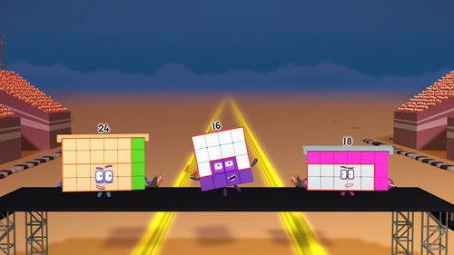 Numberblocks Season 5 Episode 12 - Rectangle Racers