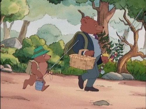 Little Bear Season 1 Episode 12 - Fishing with Father Bear